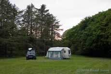 At our caravan on the Lizard