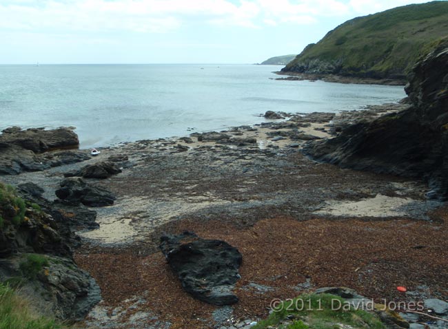 Cove adjacent to Nare Point Coastwatch station, 15 May