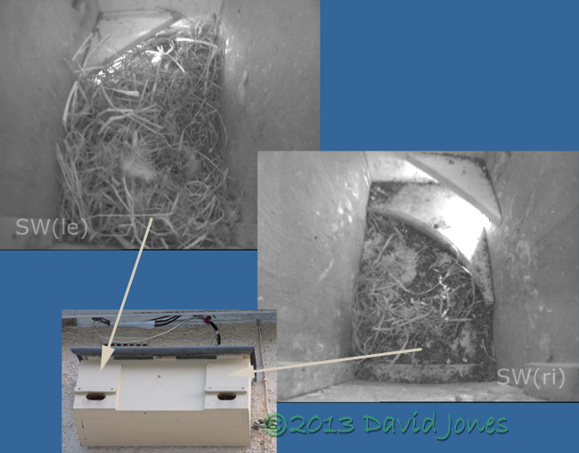 Swift boxes SW(ri) and SW(le), 30 April 2013